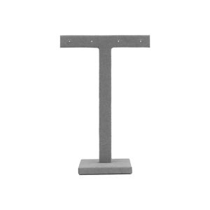 Expositor display personalizado en microfibra para joyeria bisuteria y joyas cd-p134-mf-403