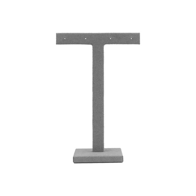 Expositor display personalizado en microfibra para joyeria bisuteria y joyas cd-p134-mf-403