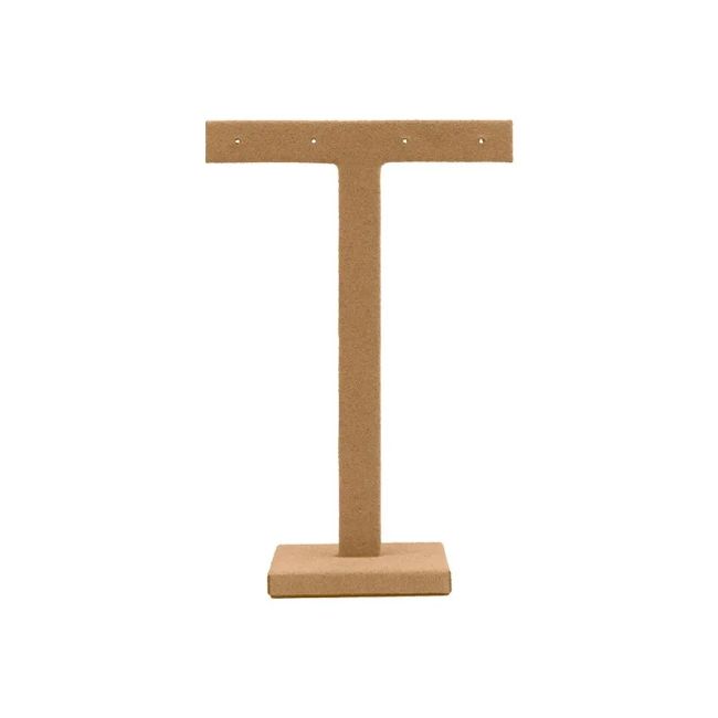 Expositor display personalizado en microfibra para joyeria bisuteria y joyas cd-p134-mf-446