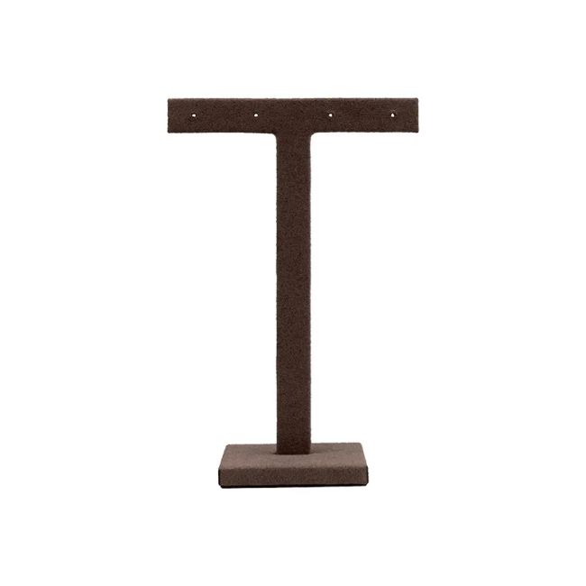 Expositor display personalizado en microfibra para joyeria bisuteria y joyas cd-p134-mf-503