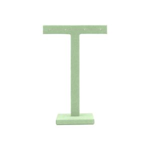 Expositor display personalizado en microfibra para joyeria bisuteria y joyas cd-p134-mf-545