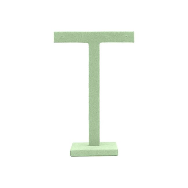 Expositor display personalizado en microfibra para joyeria bisuteria y joyas cd-p134-mf-545