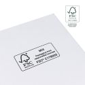 Caja FSC® para Pulsera blanca Packaging de Joyería Personalizable F51-B