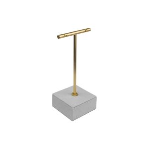 Expositor display personalizado en microfibra para joyeria bisuteria y joyas cd-p181-mf-393