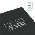 Caja FSC® para Collar o Conjunto Negra Packaging de Joyería Personalizable F17-N