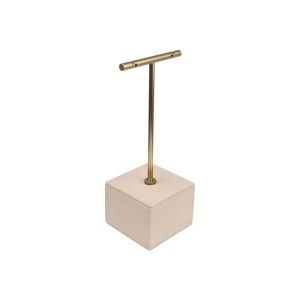 Individuelles Schmuckdisplay mit Bezug in Nappa-Optik cd-p182-np46