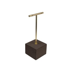 Expositor display personalizado en microfibra para joyeria bisuteria y joyas cd-p182-mf-503