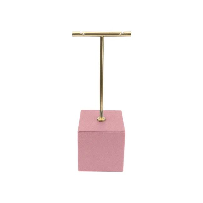 Expositor colgante display personalizado en velvet para joyeria bisuteria y joyas cd-p183-v26