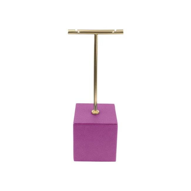 Expositor colgante display personalizado en velvet para joyeria bisuteria y joyas cd-p183-v29