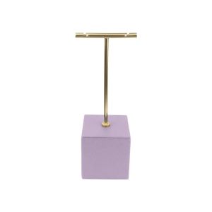 Expositor colgante display personalizado en velvet para joyeria bisuteria y joyas cd-p183-v40