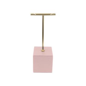 Expositor display personalizado en microfibra para joyeria bisuteria y joyas cd-p183-mf-98