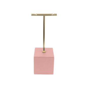 Présentoir personnalisé en microfibre pour bijoux cd-p183-mf-101