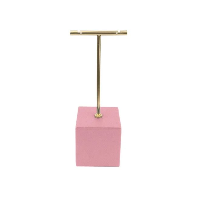 Expositor display personalizado en microfibra para joyeria bisuteria y joyas cd-p183-mf-530