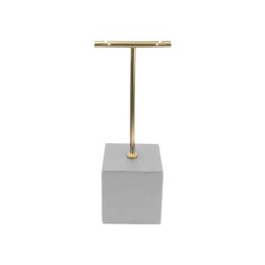 Expositor display personalizado en microfibra para joyeria bisuteria y joyas cd-p183-mf-393