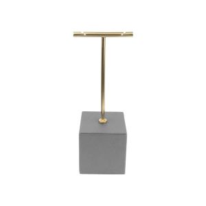 Expositor display personalizado en microfibra para joyeria bisuteria y joyas cd-p183-mf-403