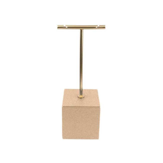 Présentoir personnalisé en microfibre pour bijoux cd-p183-mf-435