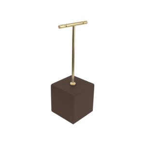 Expositor display personalizado en microfibra para joyeria bisuteria y joyas cd-p183-mf-503