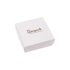 Weiße Ohrringschachtel aus Karton 65 x 65 x 24 mm ip-60