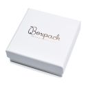 Astuccio in cartone per parure con ciondolo, bianco 86 x 86 x 33 mm IP-81