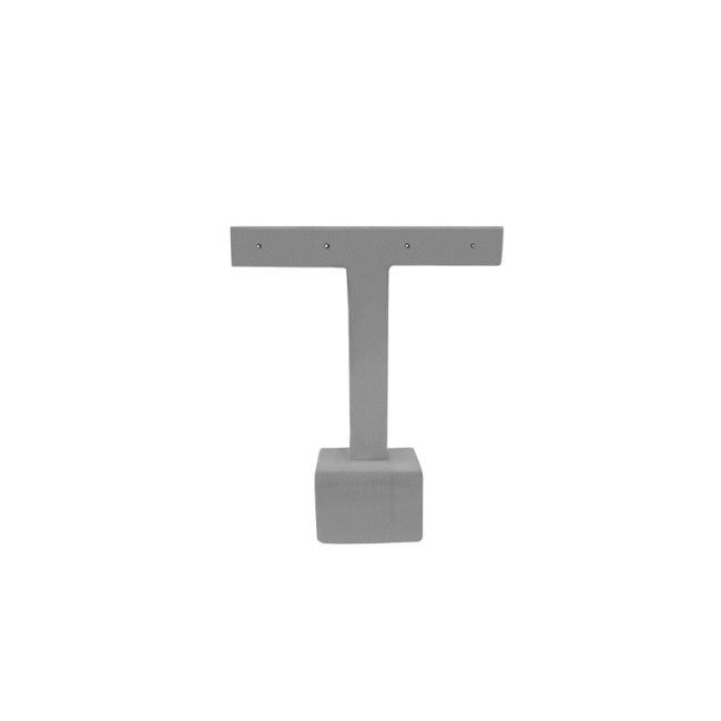 Expositor display personalizado en microfibra para joyeria bisuteria y joyas cd-p165-mf-403