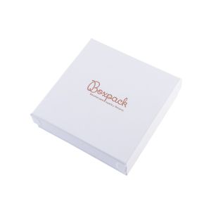 Écrin en carton pour parure ou pendentif, blanc 120 x 120 x 35 mm ip-17
