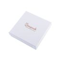 Caja de cartón para conjunto de colgante de joyería y bisutería  120x120x35 Mm color blanco ip-17