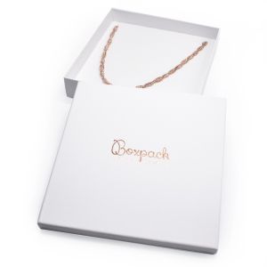 Cartón para colgante de joyería y bisutería 200x200x40 Mm color blanco IP-19