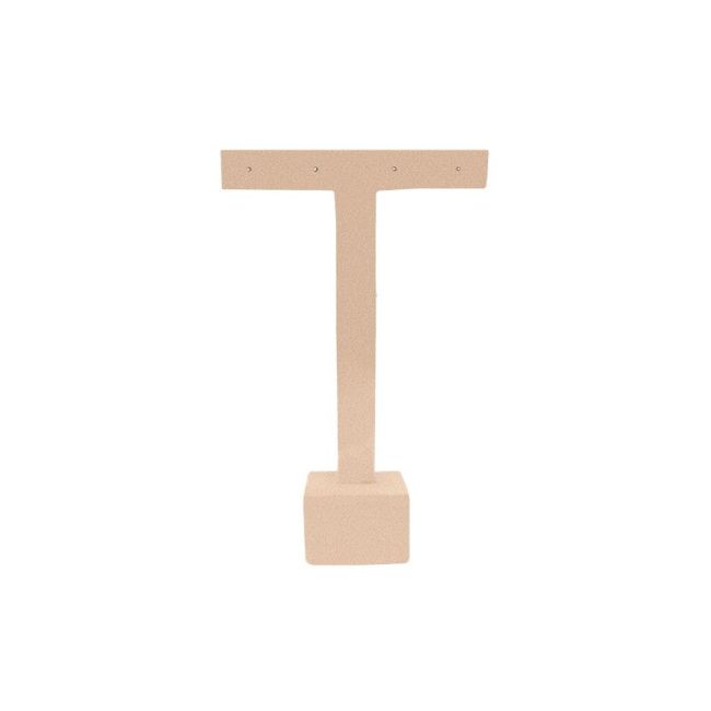 Expositor display personalizado en microfibra para joyeria bisuteria y joyas cd-p166-mf-435