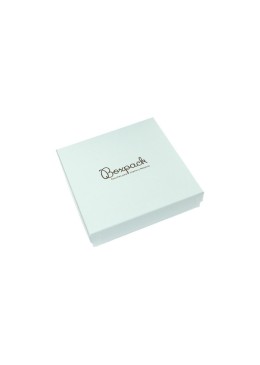 Caja de cartón para conjunto de colgante de joyería y bisutería  167x167x33 Mm color aguamarina aq-18