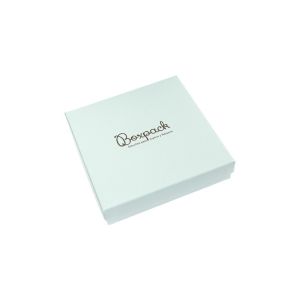 Schachtel aus Karton in Aquamarin für Schmucksets mit Anhänger 167 x 167 x 33 mm aq-18