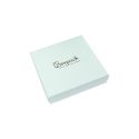 Astuccio in cartone per parure con ciondolo, acquamarina 167 x 167 x 33 mm aq-18