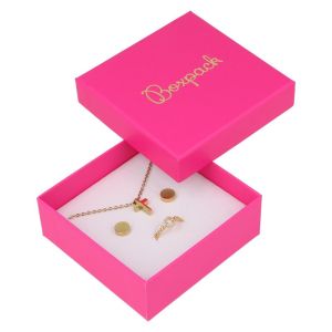 Caja para Colgante o Conjunto Packaging de Joyería Personalizable FX-81