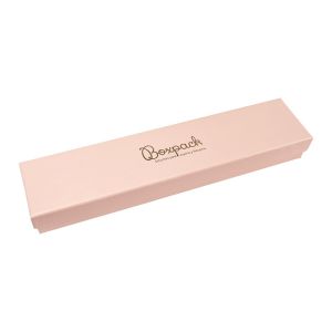 Cardboard bracelet box, rose quartz 233 x 53 x 23 mm pi-50