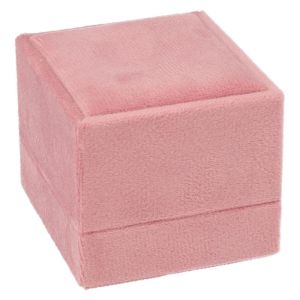 Estuche para pendientes 61x66x55 mm color rosa VT-1-P-RS