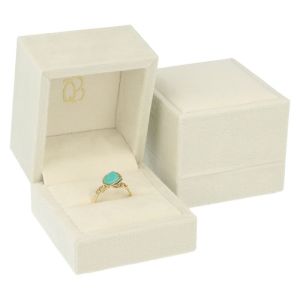 Écrin pour bague, beige 61 x 66 x 55 mm VT-1-P-BE