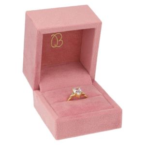 Écrin pour bague, rose 61 x 66 x 55 mm VT-1-P-RS