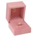 Estuche para anillo 61x66x55 mm color rosa VT-1-P-RS