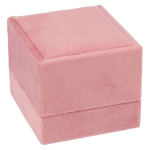 Sieradendoosje voor ring, roze 61 x 66 x 55 mm VT-1-P-RS