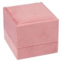Ring box, pink 61 x 66 x 55 mm VT-1-P-RS