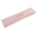 Cardboard bracelet box, rose quartz 233 x 53 x 27 mm pi-51