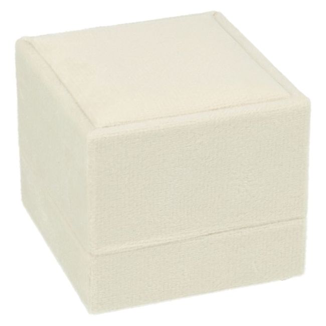 Estojo para anel com suporte, bege 61 x 66 x 55 mm VT-1-SP-BE