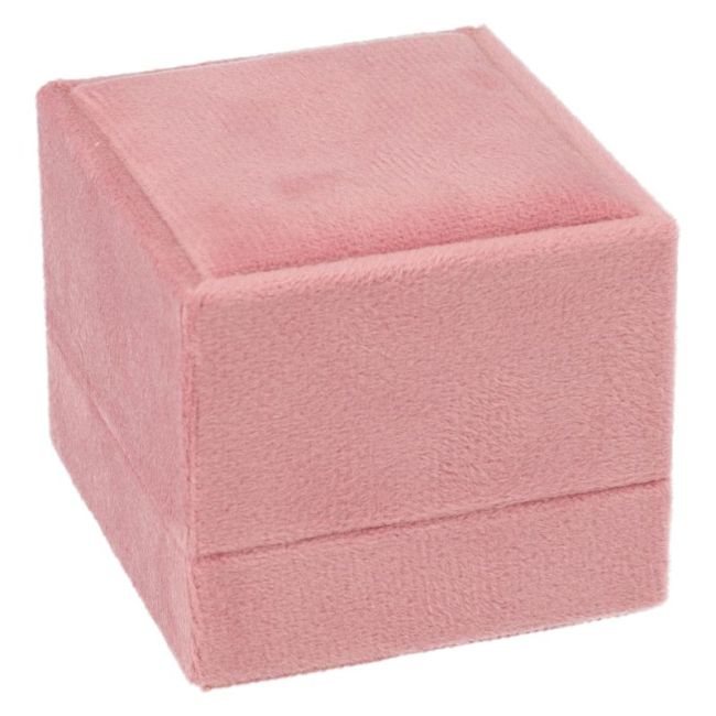 Estojo para anel com suporte, rosa 61 x 66 x 55 mm VT-1-SP-RS