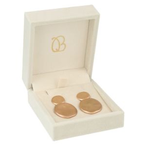 Estuche para pendientes 72x83x37 mm color beige VT-3-P-BE