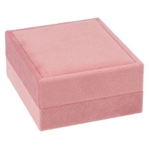 Sieradendoosje voor oorbellen, roze 72 x 83 x 37 mm VT-3-P-RS