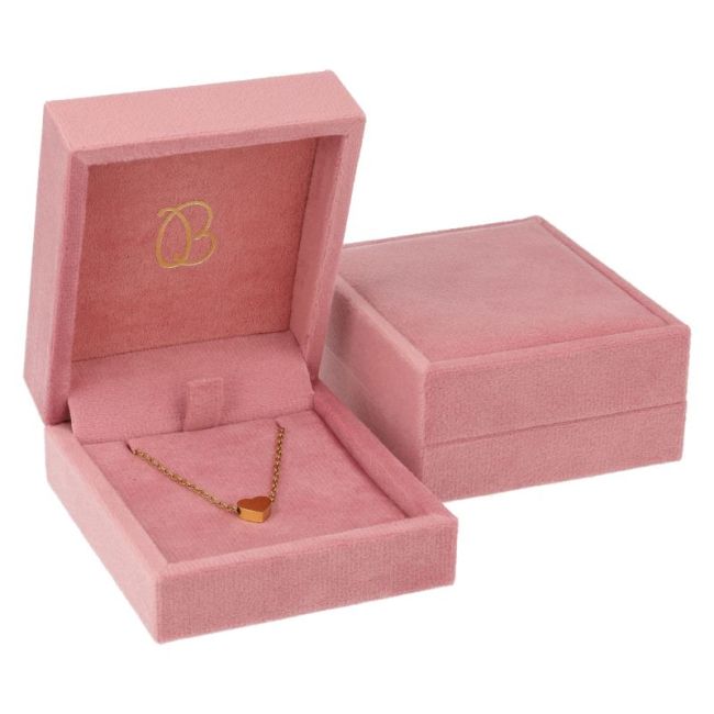 Écrin pour pendentif, rose 72 x 83 x 37 mm VT-3-C-RS