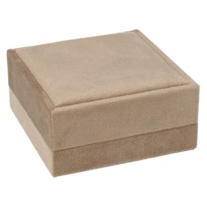 Estuche para pendientes 90x90x40 mm color arena VT-5-P-AR