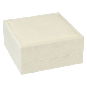 Estuche para pendientes 90x90x40 mm color beige VT-5-P-BE