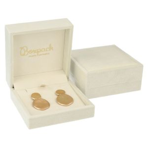 Estuche para pendientes 90x90x40 mm color beige VT-5-P-BE