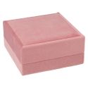 Estuche para pendientes 90x90x40 mm color rosa VT-5-P-RS