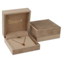 Estuche para colgante 90x90x40 mm color arena VT-5-C-AR